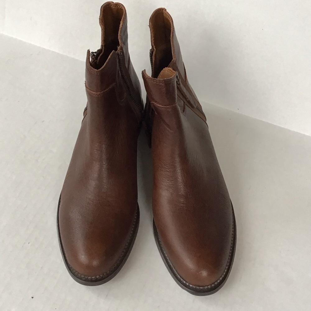 Franco Sarto Halford Brown Leather Boot